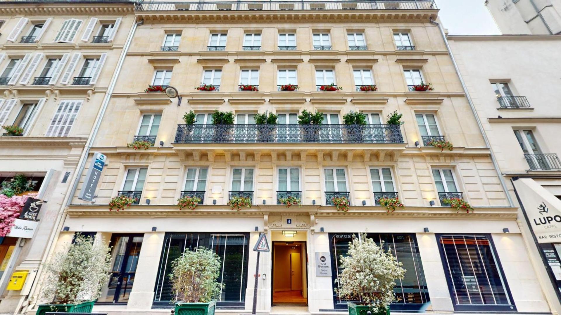 Best Western Hotel Opera Drouot Париж Экстерьер фото